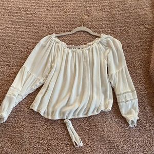 White Hollister Blouse
